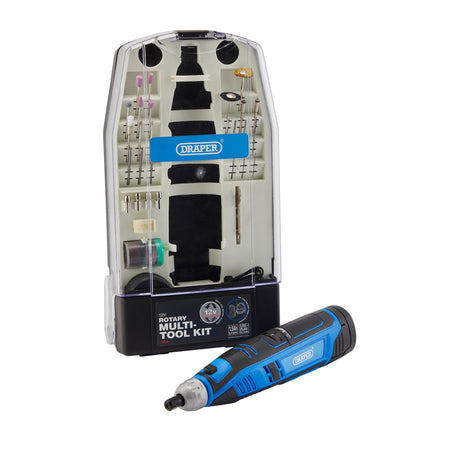 12V Rotary Multi-Tool Kit, 1 x 1.5Ah Battery, 1 x Fast Charger (50 Piece) : Model No. CMG12VD