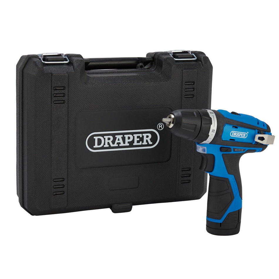 12V Drill Driver, 1 x 1.5Ah Battery, 1 x Fast Charger : Model No. DD12VD