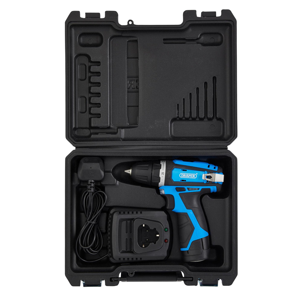 12V Drill Driver, 1 x 1.5Ah Battery, 1 x Fast Charger : Model No. DD12VD