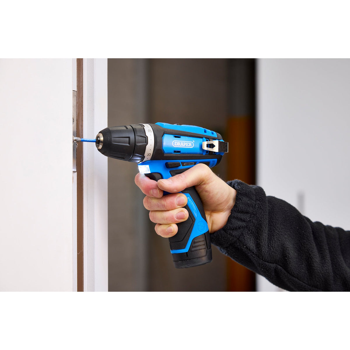12V Drill Driver, 1 x 1.5Ah Battery, 1 x Fast Charger : Model No. DD12VD
