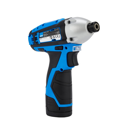12V Impact Driver, 1/4" Hex., 1 x 1.5Ah Battery, 1 x Fast Charger : Model No. IDK12VD