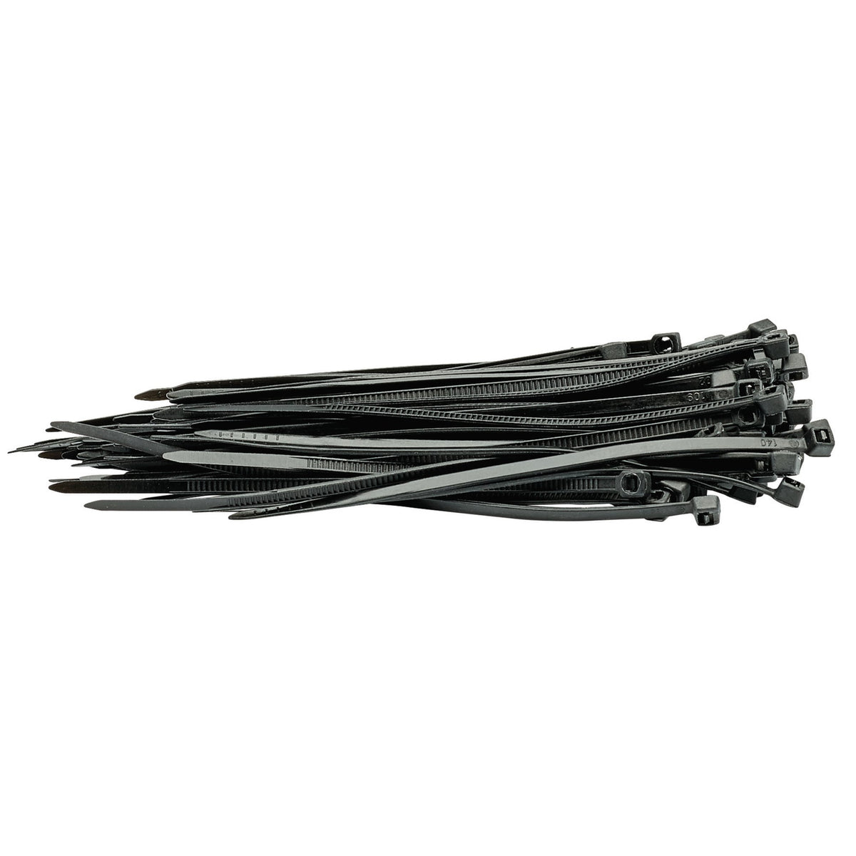 Black Cable Ties (100 pieces) : Model No. CT1B