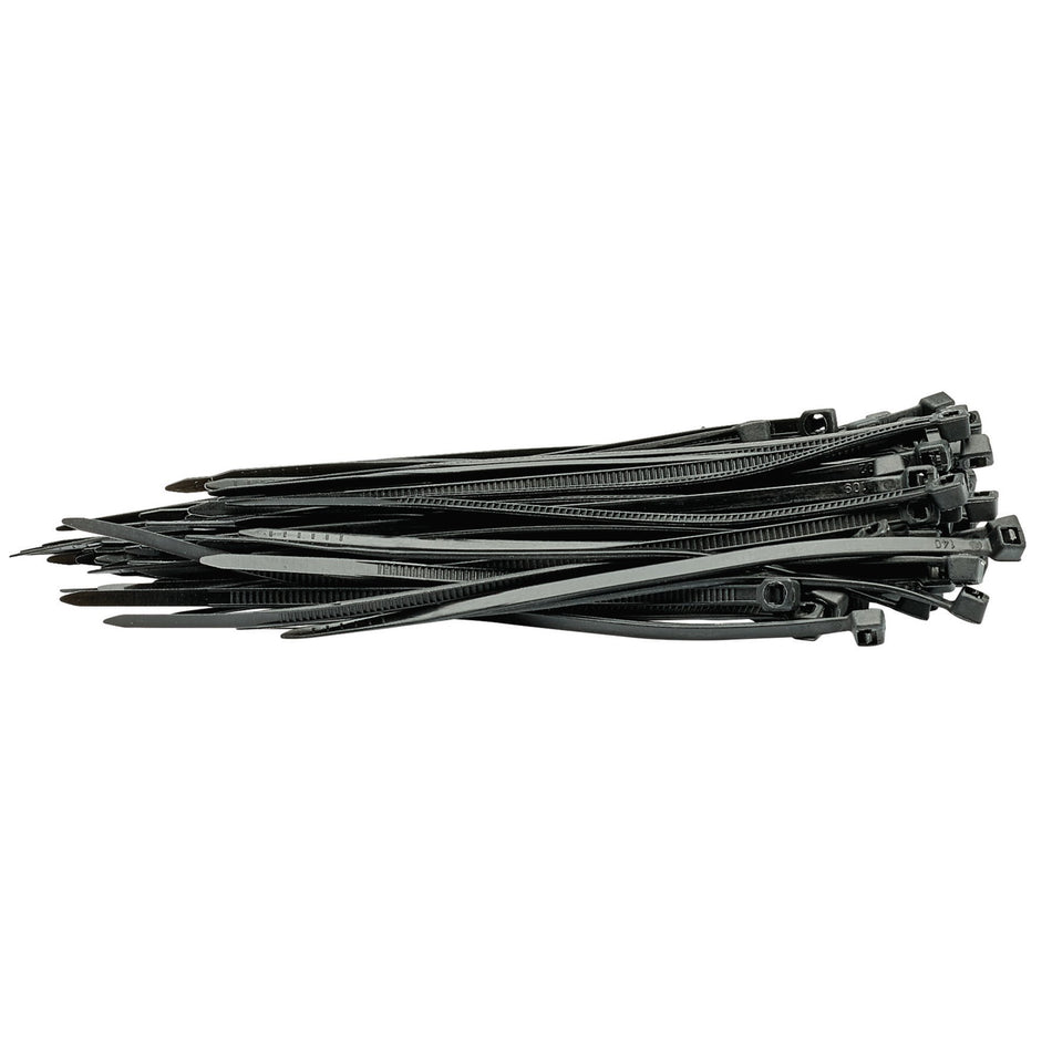 Black Cable Ties (100 pieces) : Model No. CT1B