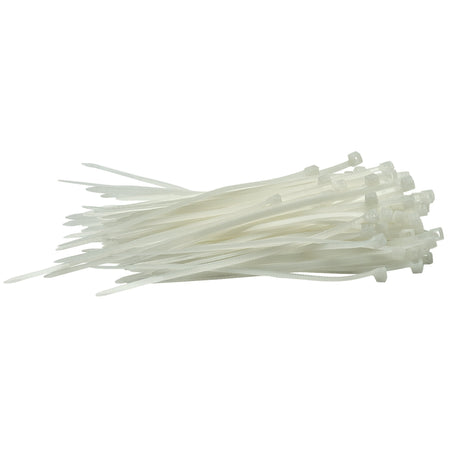 White Cable Ties (100 pieces) : Model No. CT1W