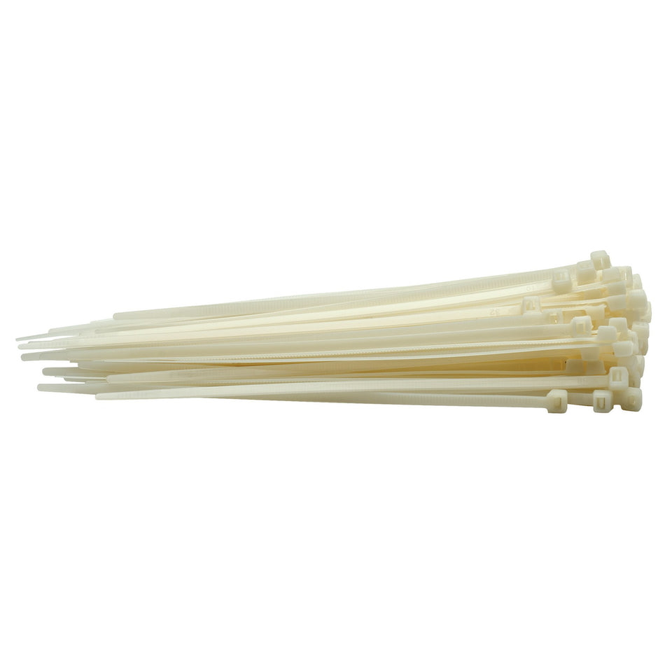White Cable Ties (100 pieces) : Model No. CT3W