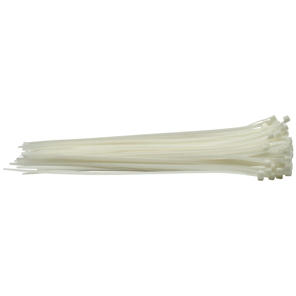 White Cable Ties (100 pieces) : Model No. CT4W