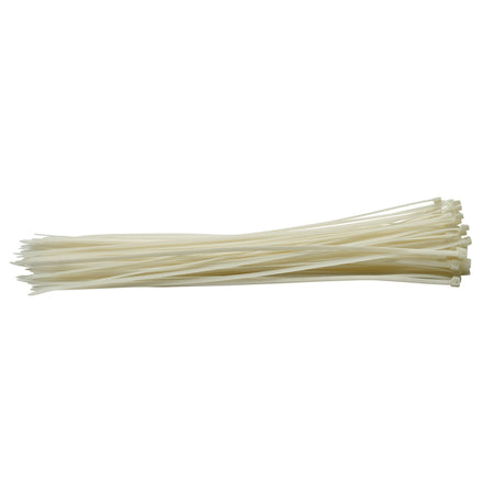 White Cable Ties (100 pieces) : Model No. CT5W