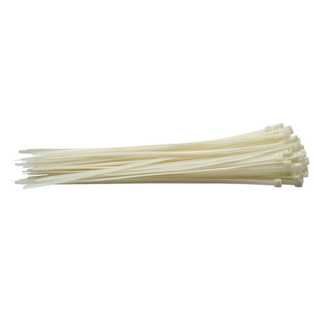 White Cable Ties (100 pieces) : Model No. CT6W