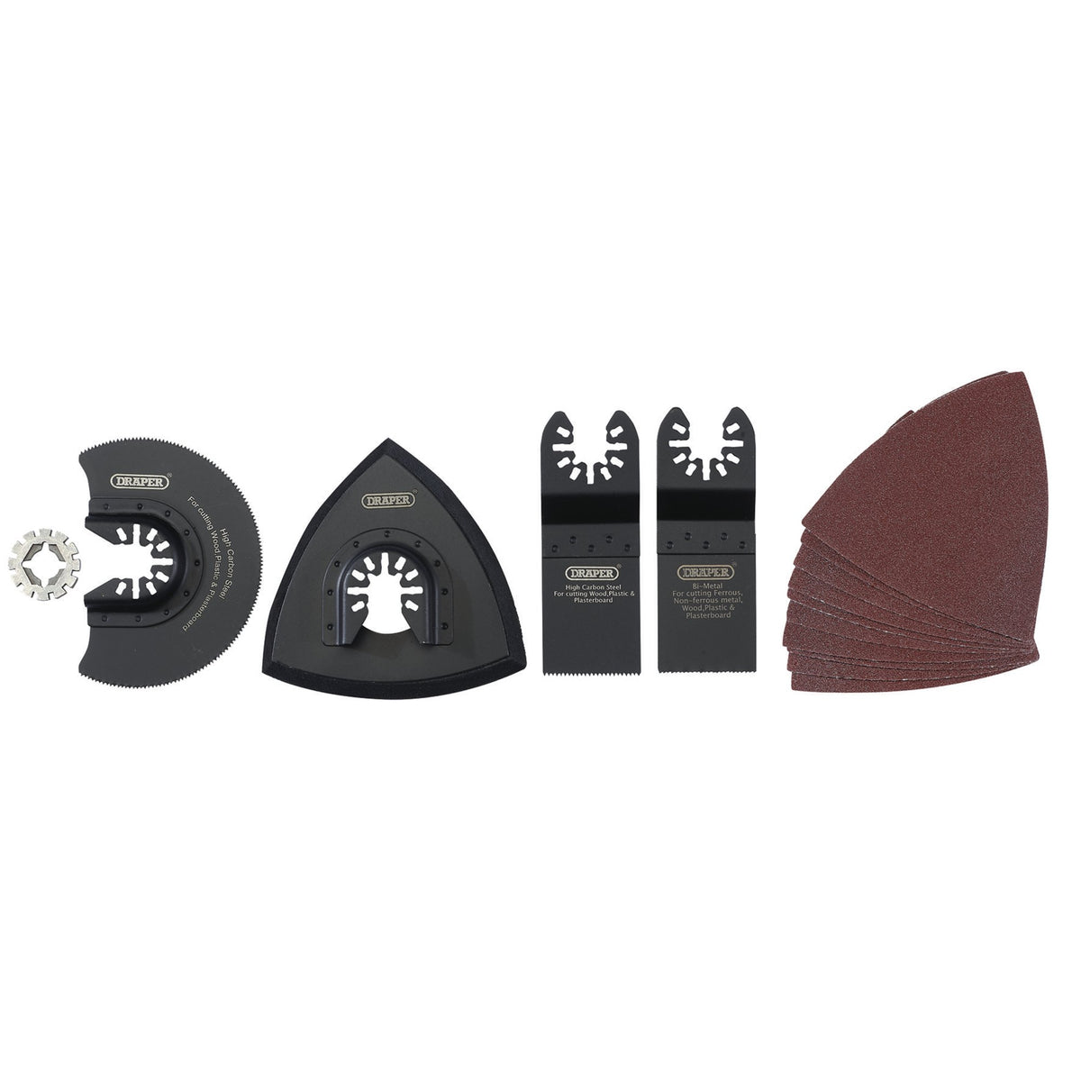 Draper Multi-Tool Blade Set (15 Piece) Model No. APT518