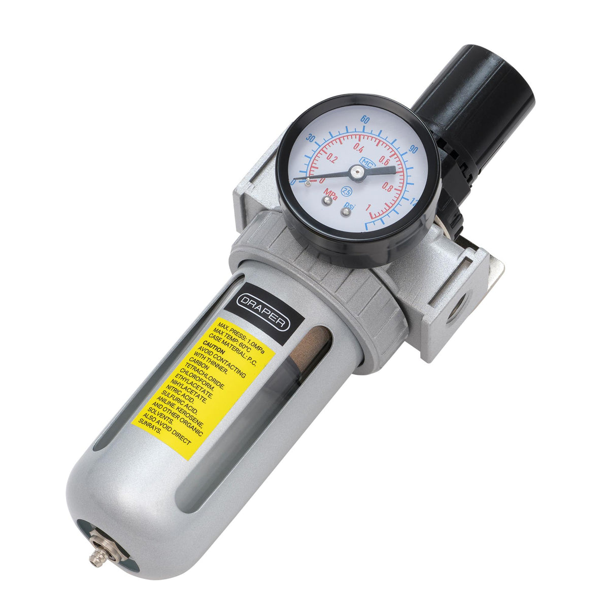 Draper 1/4" BSP Filter/Regulator Unit Model No. DFR