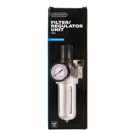 Draper 1/4" BSP Filter/Regulator Unit Model No. DFR