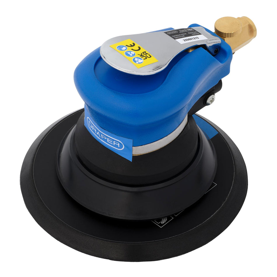 Draper Draper Storm Force174; 150mm Dual Action Air Palm Sander Model No. SFAS150MM