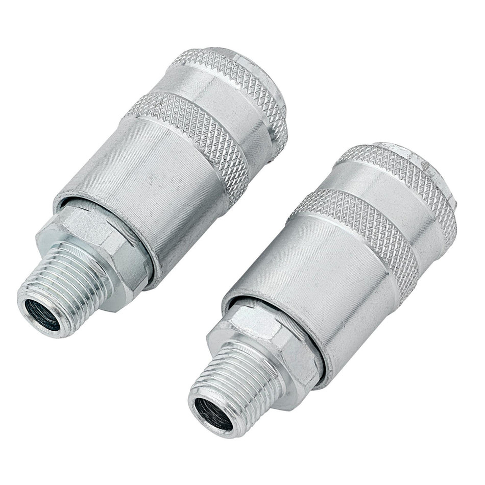 1/4" Male Quick Coupling (Pack of 2) : Model No. EAC