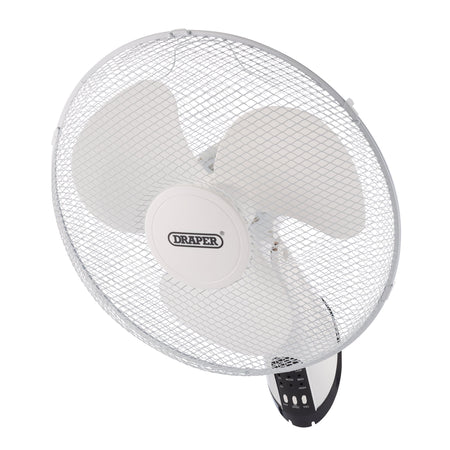 Oscillating Wall Mounted Fan with Remote Control, 16", 3 Speed: Model No. FAN7C