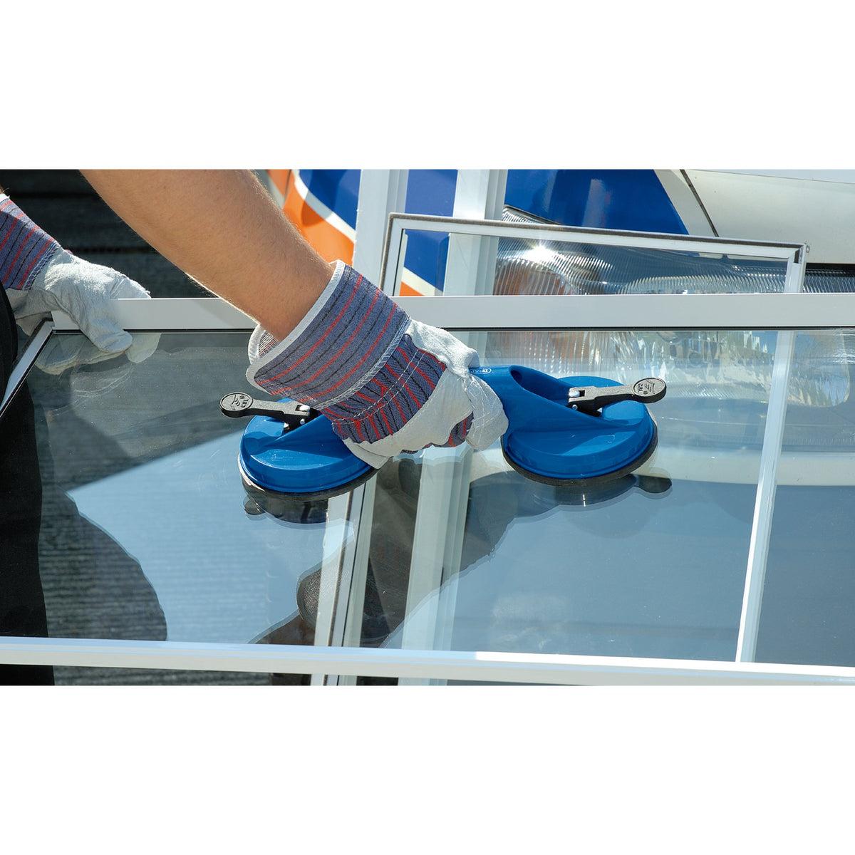DRAPER Twin Suction Cup Lifter: Model No.SCDP2