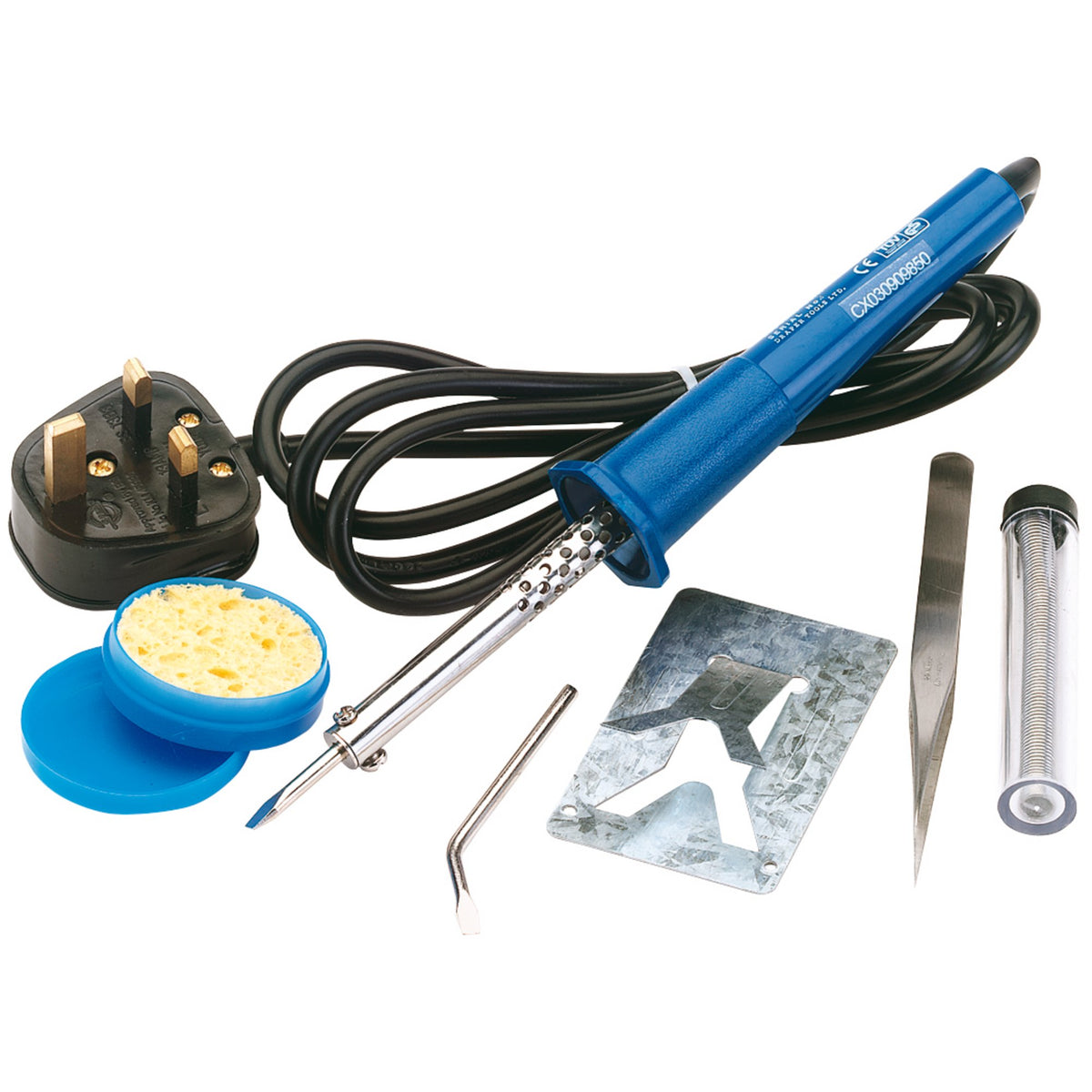 DRAPER 25W 230V Soldering Kit: Model No.SI25K