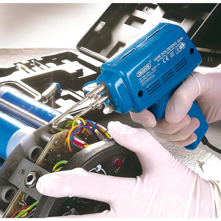 DRAPER 100W 230V Soldering Gun Kit: Model No.SG100