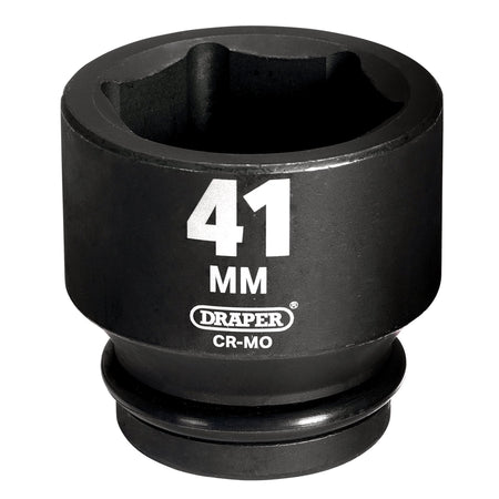 DRAPER Expert 41mm 3/4in. Square Drive Hi-Torq ; 6 Point Impact Socket: Model No.419-MM
