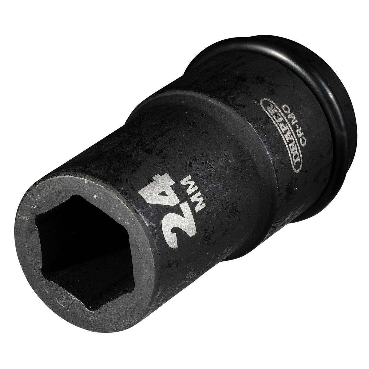 DRAPER Expert 24mm 3/4in. Square Drive Hi-Torq ; 6 Point Deep Impact Socket: Model No.419D-MM