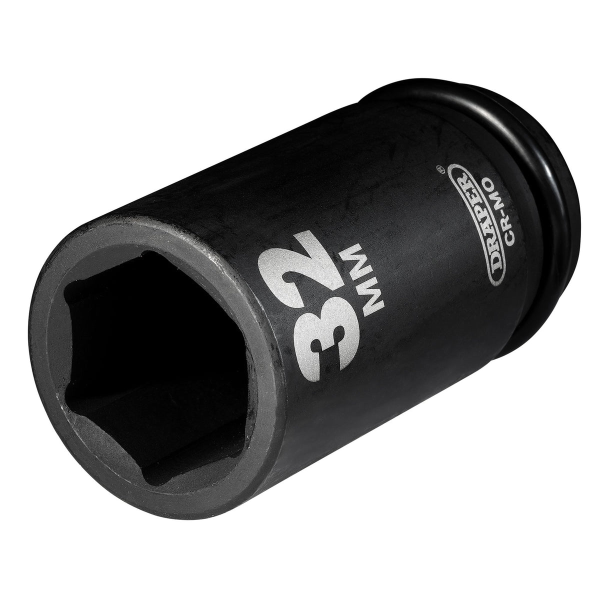 DRAPER Expert 32mm 3/4in. Square Drive Hi-Torq ; 6 Point Deep Impact Socket: Model No.419D-MM