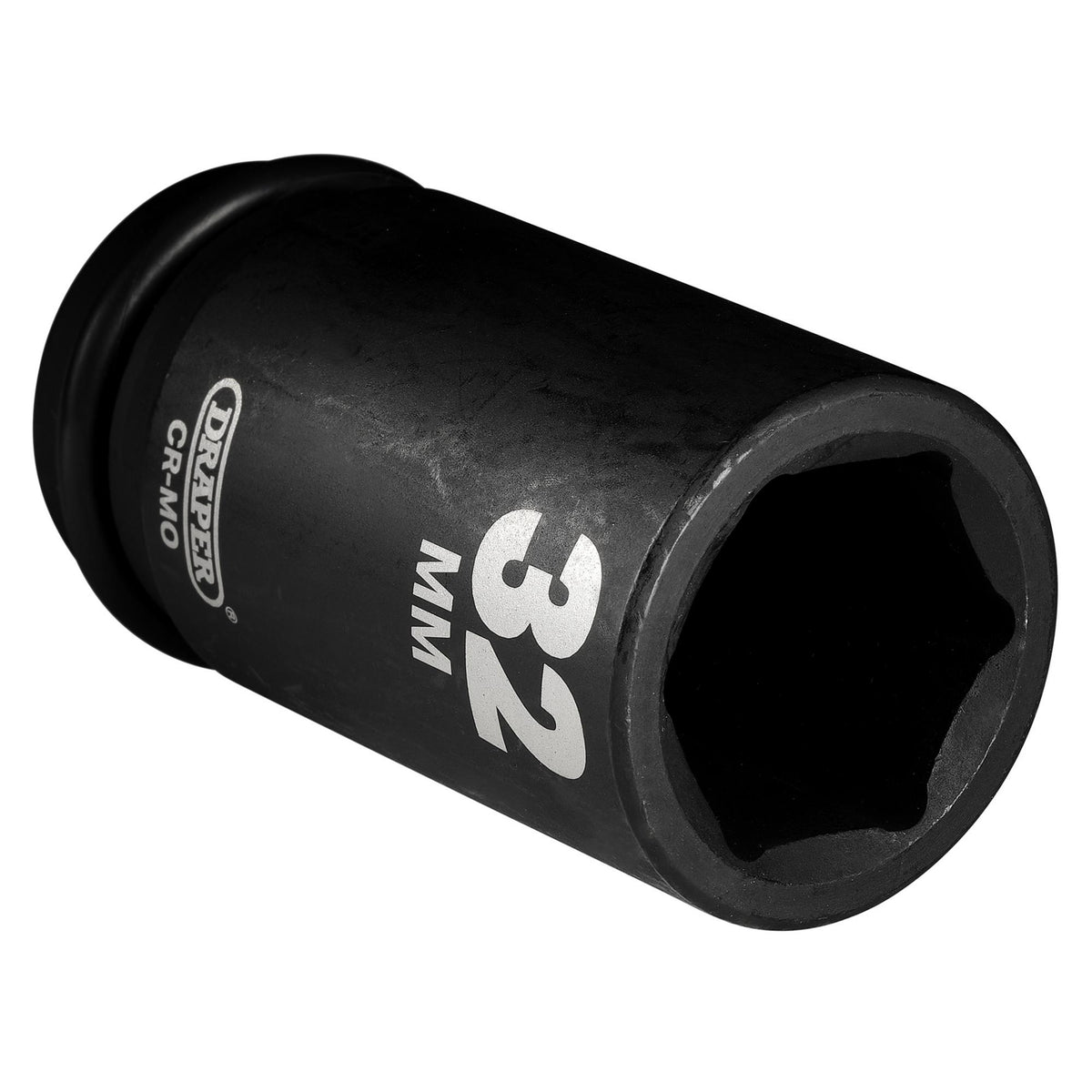 DRAPER Expert 32mm 3/4in. Square Drive Hi-Torq ; 6 Point Deep Impact Socket: Model No.419D-MM