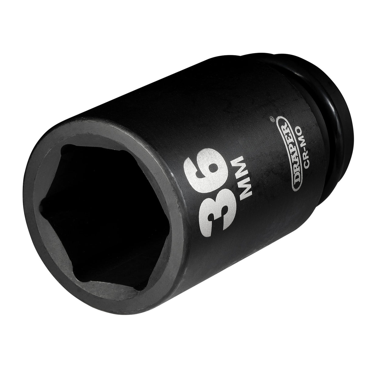 DRAPER Expert 36mm 3/4in. Square Drive Hi-Torq ; 6 Point Deep Impact Socket: Model No.419D-MM