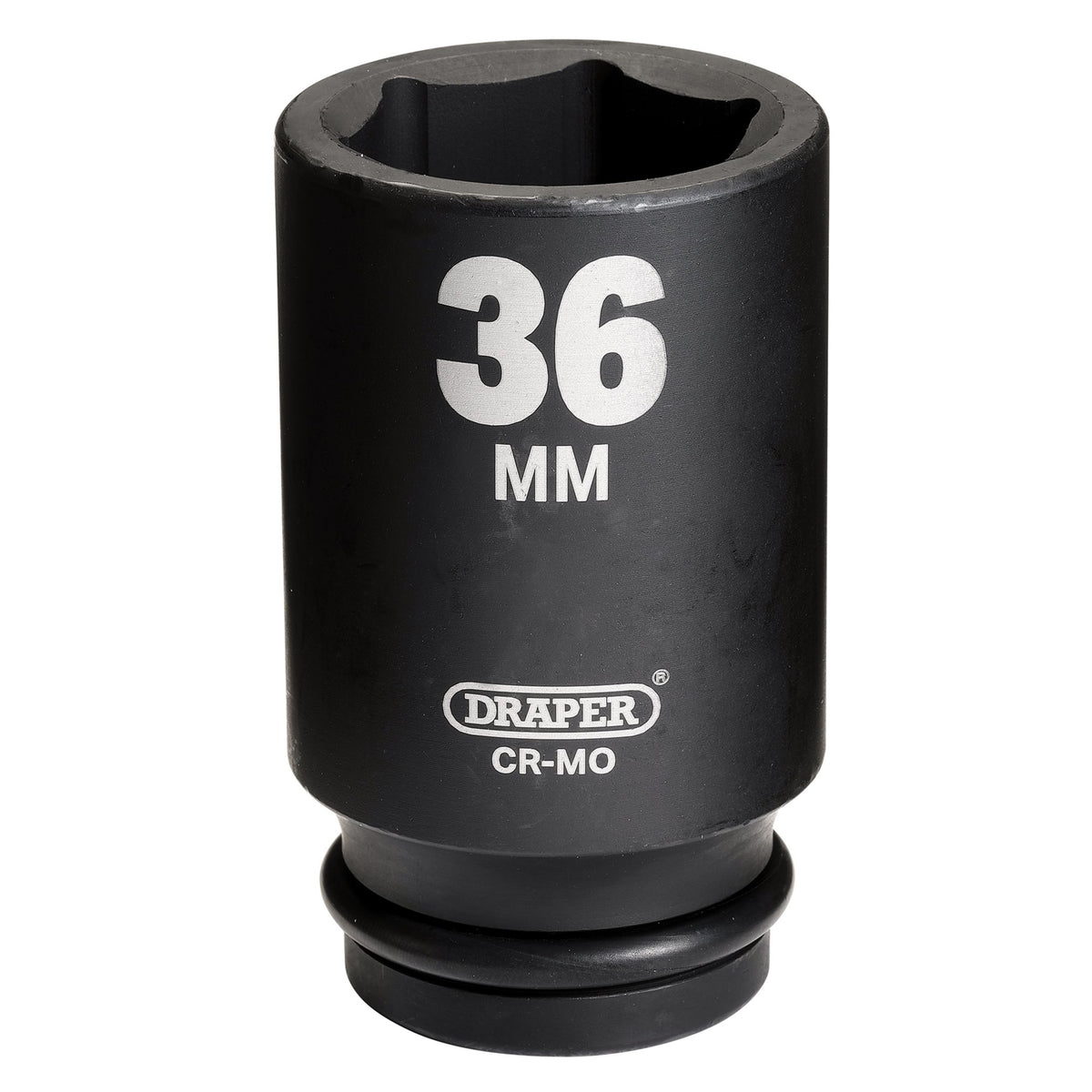 DRAPER Expert 36mm 3/4in. Square Drive Hi-Torq ; 6 Point Deep Impact Socket: Model No.419D-MM
