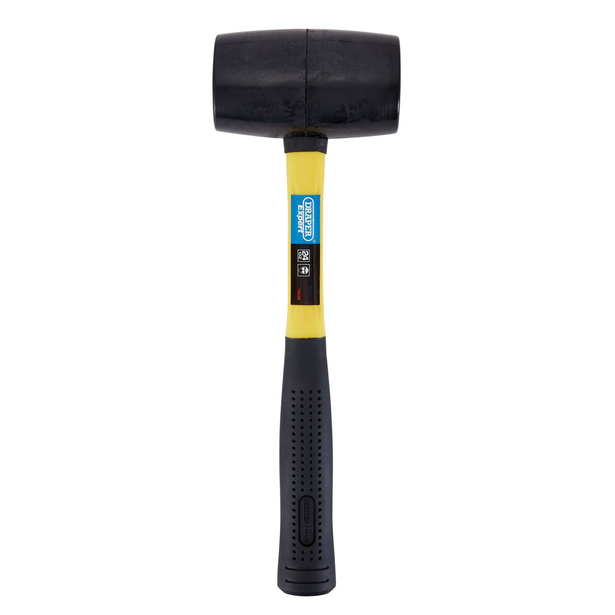 Rubber Mallet with Fibreglass Shaft (680g - 24oz): Model No. RM750FG
