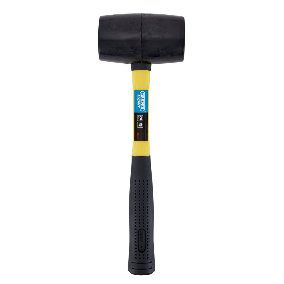 Rubber Mallet with Fibreglass Shaft (680g - 24oz): Model No. RM750FG