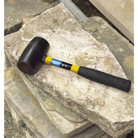 Rubber Mallet with Fibreglass Shaft (680g - 24oz): Model No. RM750FG