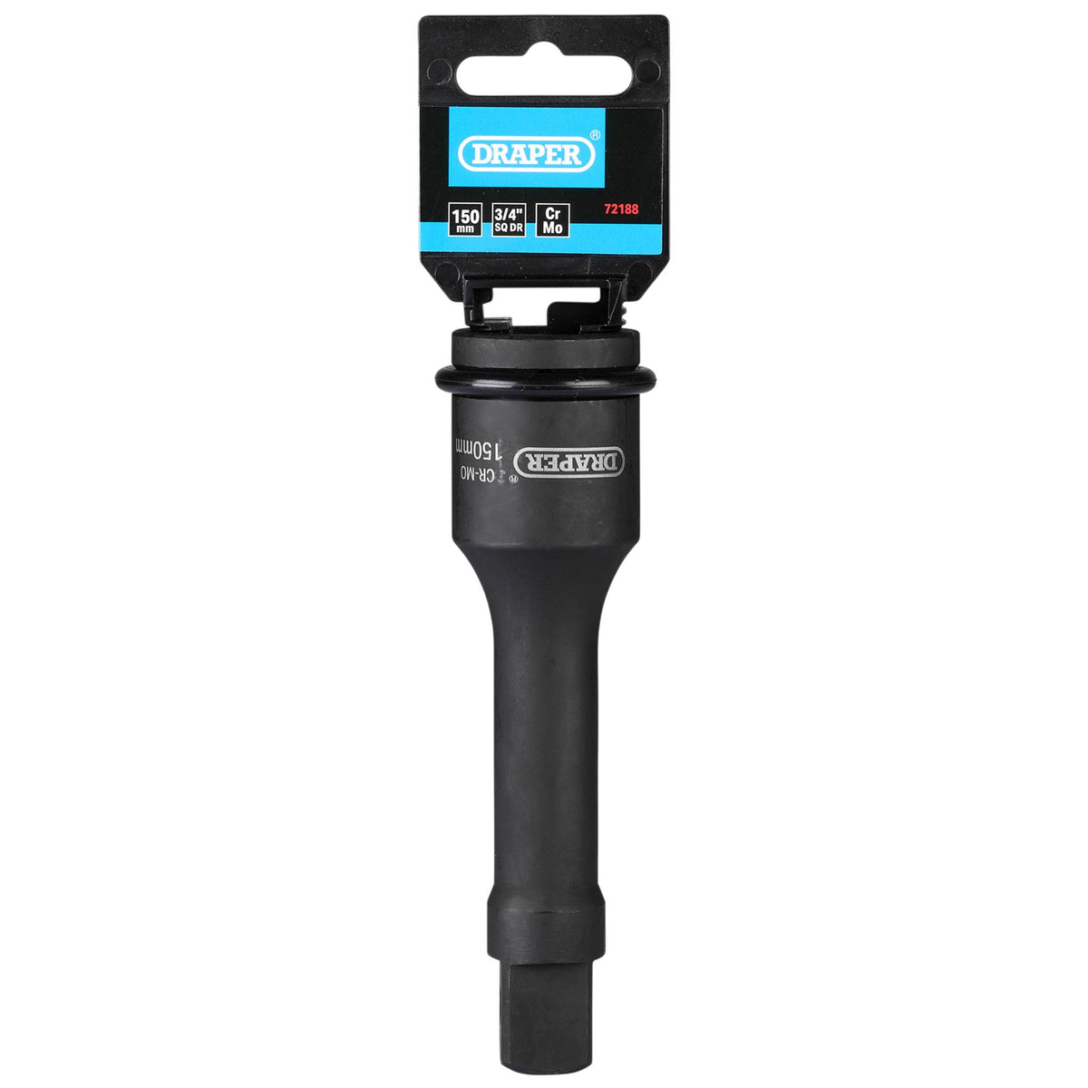 DRAPER Expert 150mm 3/4in. Square Drive Impact Extension Bar: Model No.609