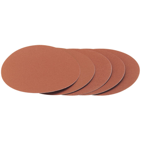 Five 80 Grit Hook and Eye Backed Aluminium Oxide (230mm): Model No. ARDS