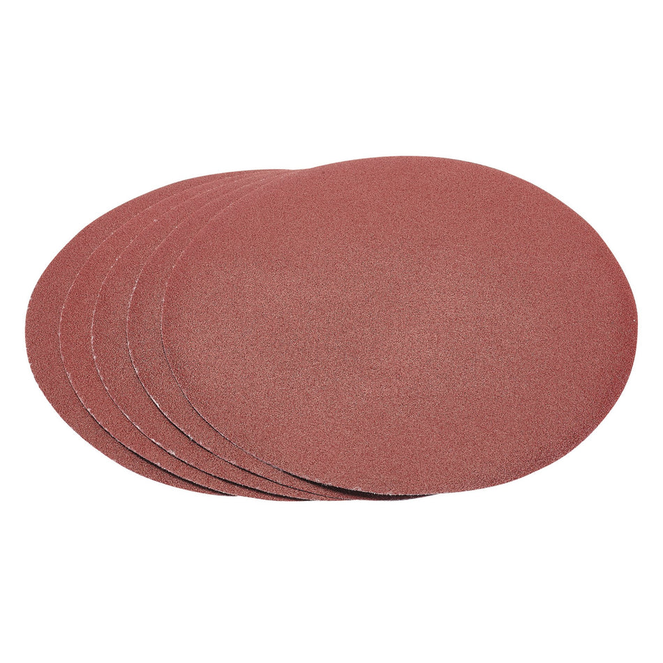 Five 100 Grit Hook and Eye Backed Aluminium Oxide (230mm): Model No. ARDS