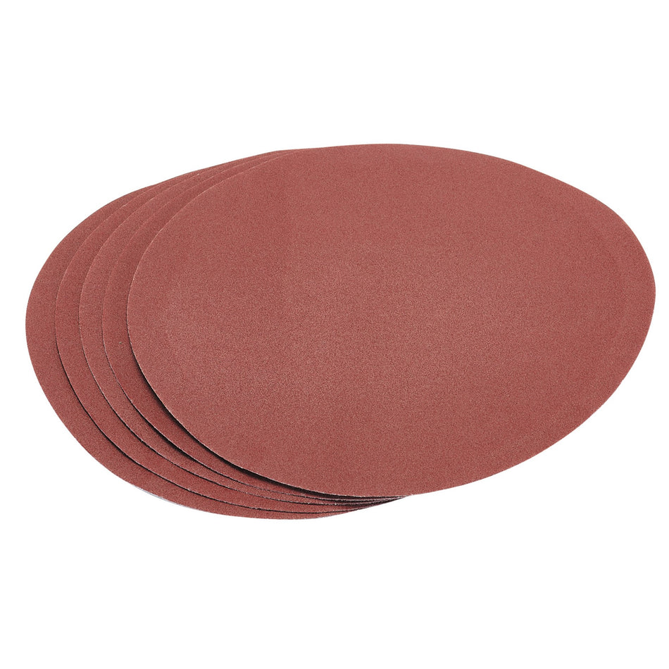 Five 120 Grit Hook and Eye Backed Aluminium Oxide (230mm): Model No. ARDS