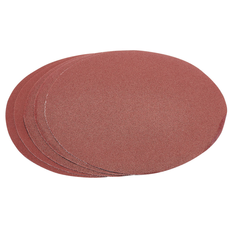 Five Assorted Hook and Eye Backed Aluminium Oxide (230mm): Model No. ARDS