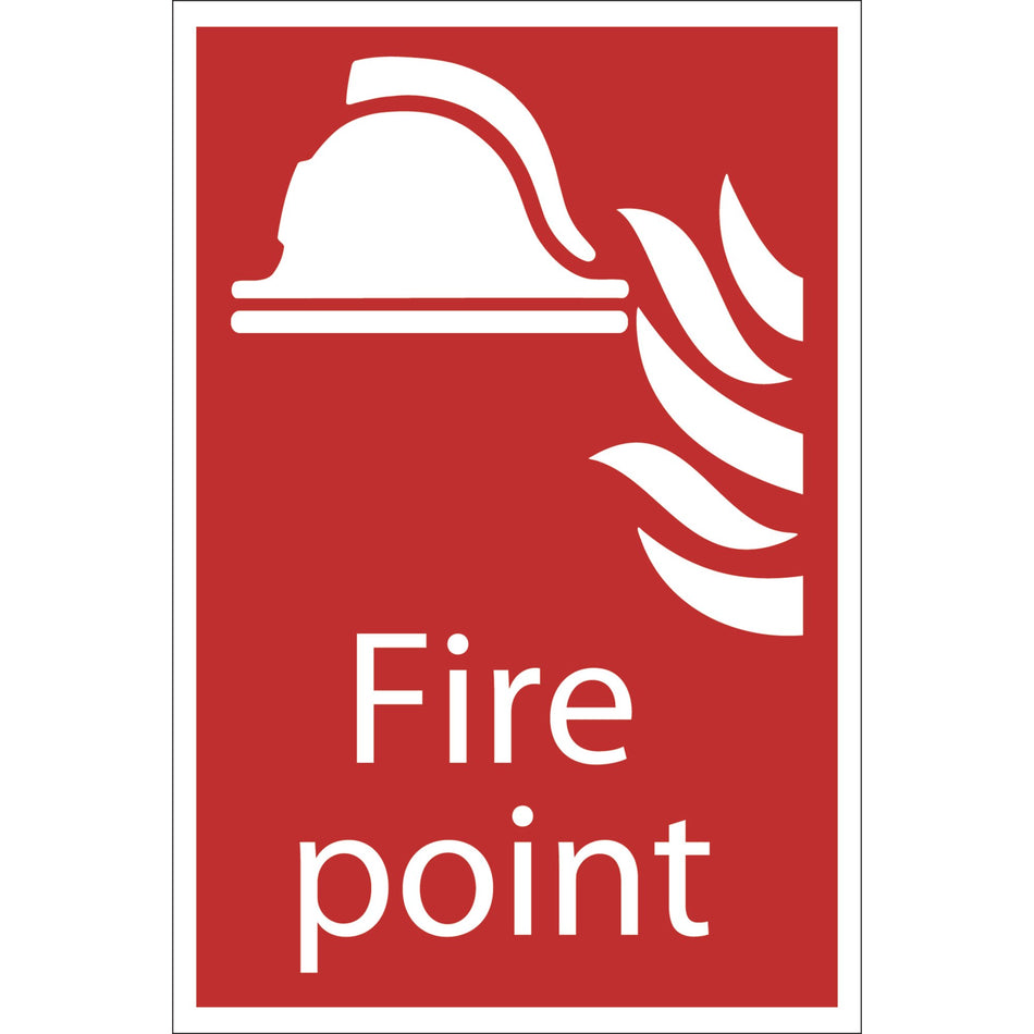DRAPER 'Fire Point' Fire Equipment Sign: Model No.SS31
