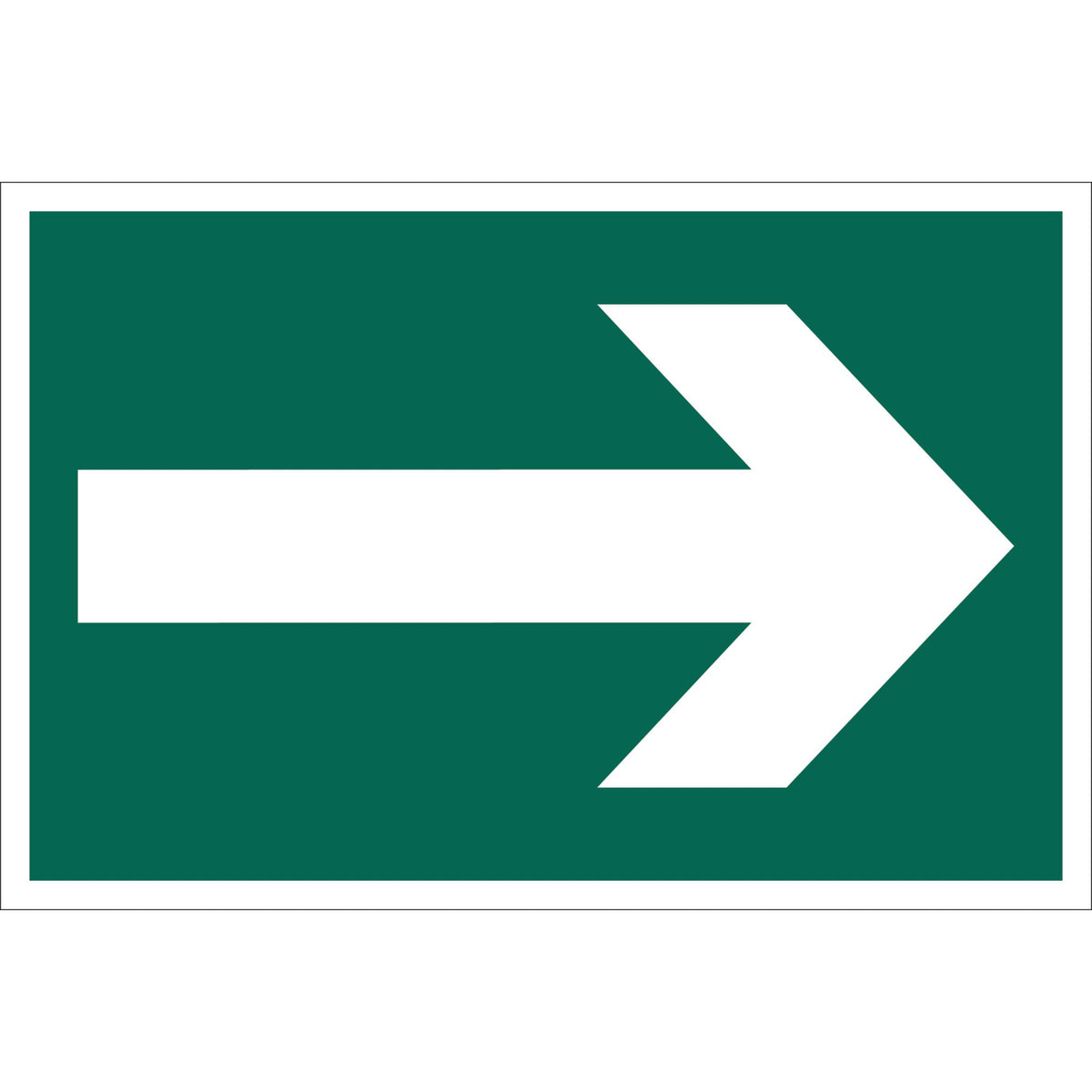 DRAPER 'Arrow Symbol' Safety Sign: Model No.SS37