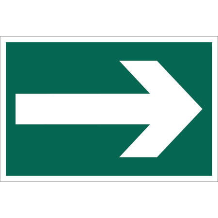 DRAPER 'Arrow Symbol' Safety Sign: Model No.SS37