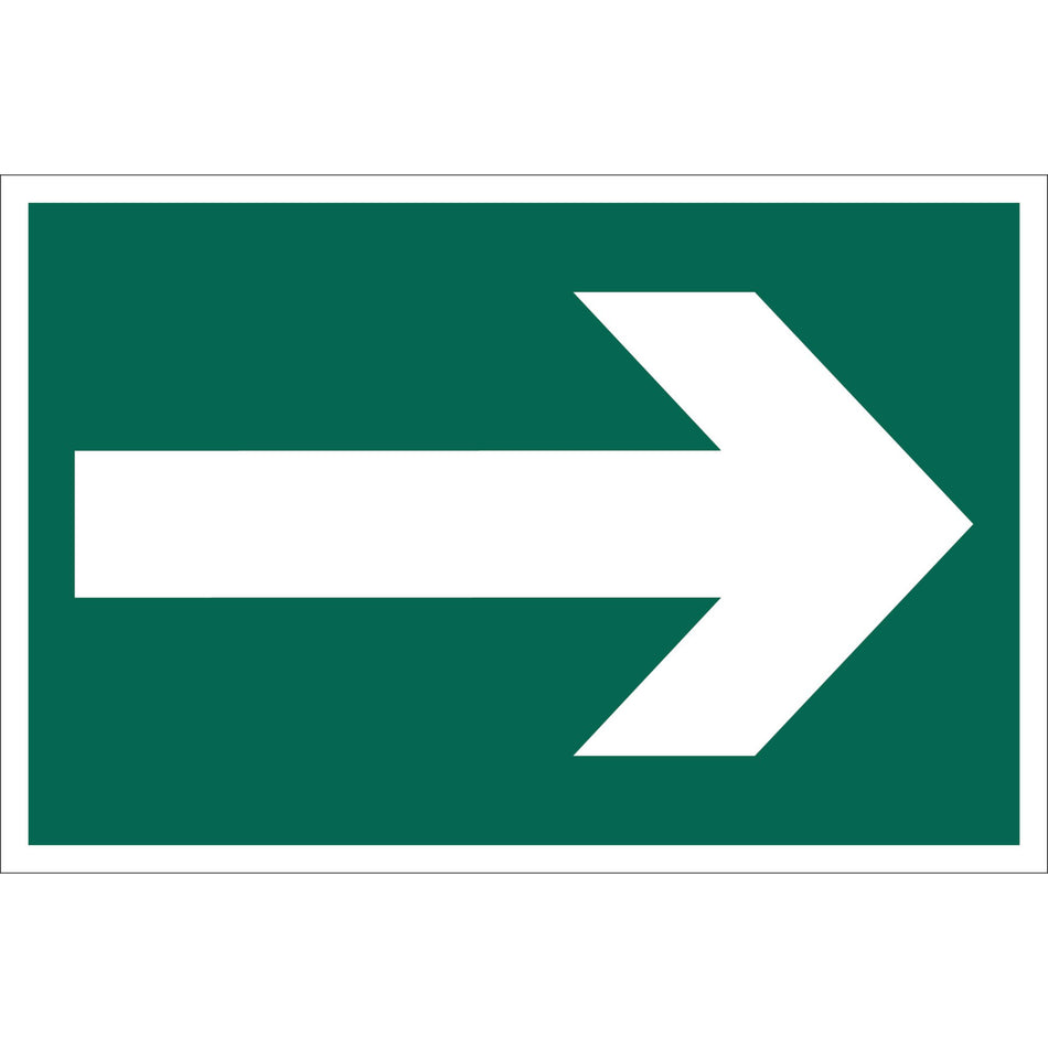 DRAPER 'Arrow Symbol' Safety Sign: Model No.SS37