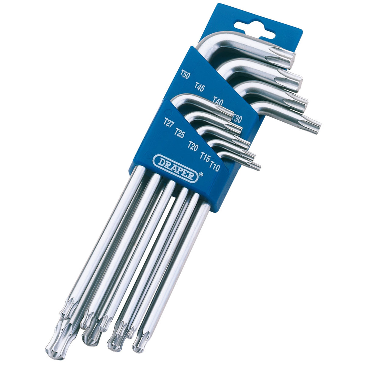 DRAPER 9 Piece Draper Tx-Star 1/2 Ball End Key Set: Model No.TXTB9