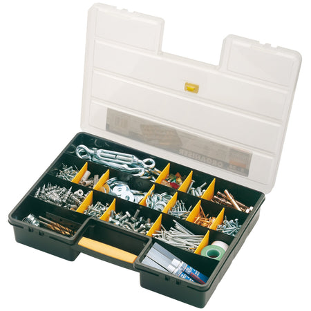 DRAPER 5 to 26 Compartment Plastic Organiser: Model No.QC26