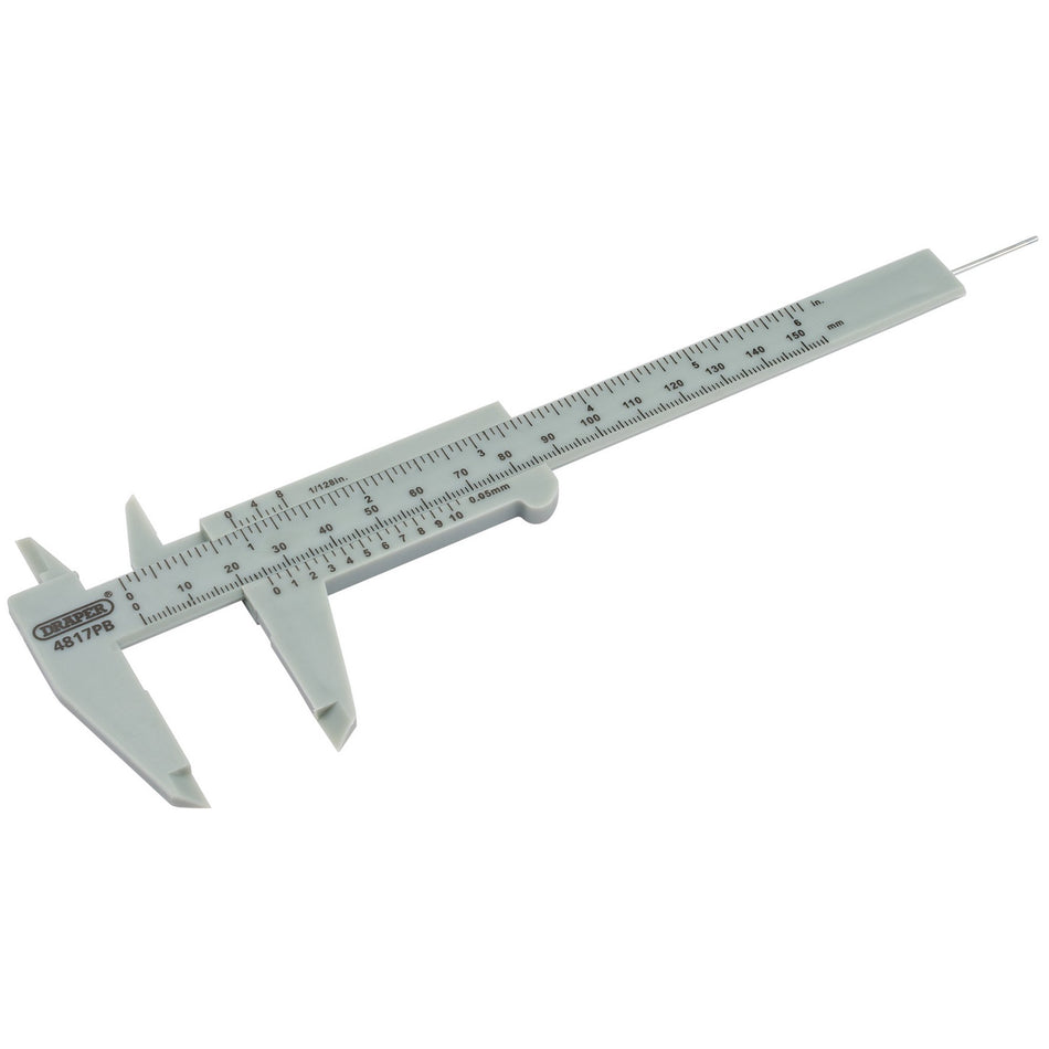 DRAPER 0 - 150mm or 6in. Vernier Caliper: Model No.4817PB