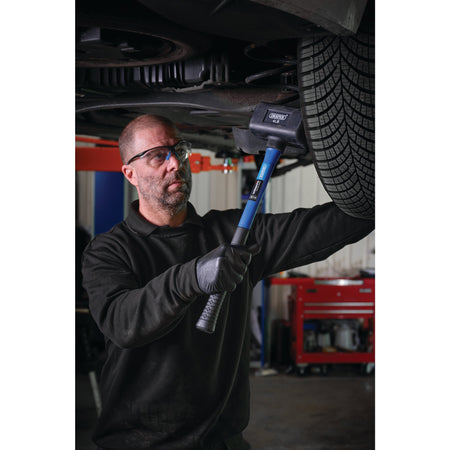 Rubber Deadblow Mallets with Fibreglass Shafts (1.8kg/64oz): Model No.870-1ZIDBH20