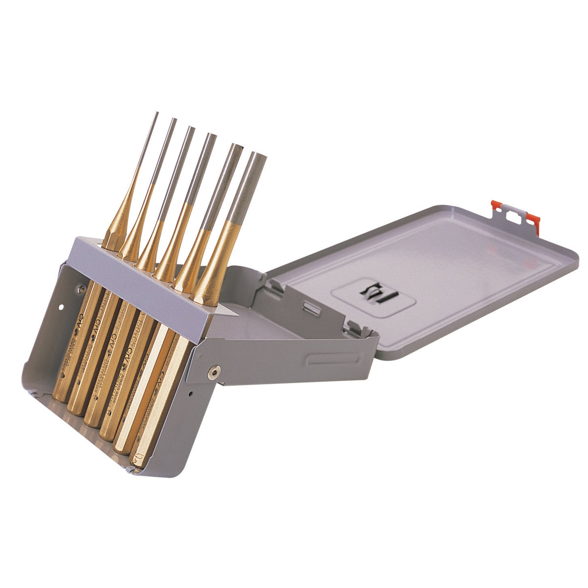 DRAPER Expert 6 Piece Octagonal Parallel Pin Punch Set: Model No.119K