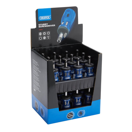 Chubby Ratcheting Screwdriver and Bit Set (7 Piece): Model No. DISP/CRS24