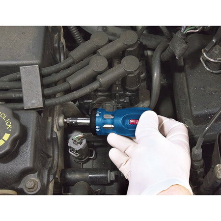 Chubby Ratcheting Screwdriver and Bit Set (7 Piece): Model No. DISP/CRS24
