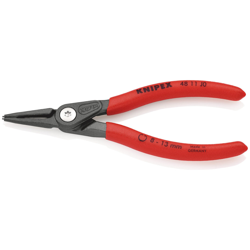 Knipex 140mm Internal Straight Tip Circlip Pliers 8 - 13mm Capacity : Model No.48 11 J0