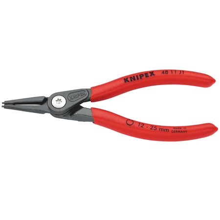 Knipex 140mm Internal Straight Tip Circlip Pliers 12 - 25mm Capacity : Model No.48 11 J1