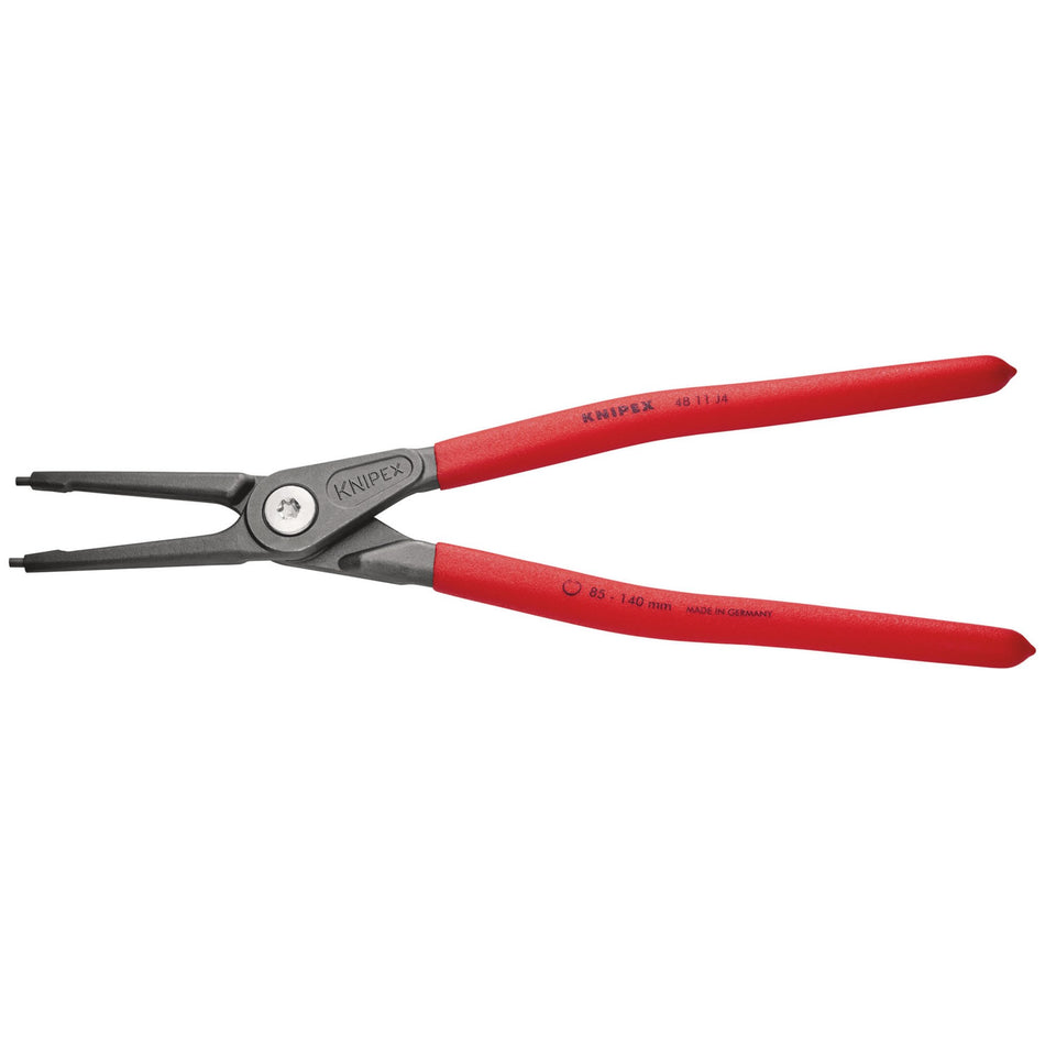Knipex 320mm Internal Straight Tip Circlip Pliers 85 - 140mm Capacity: Model No. 48 11 J4