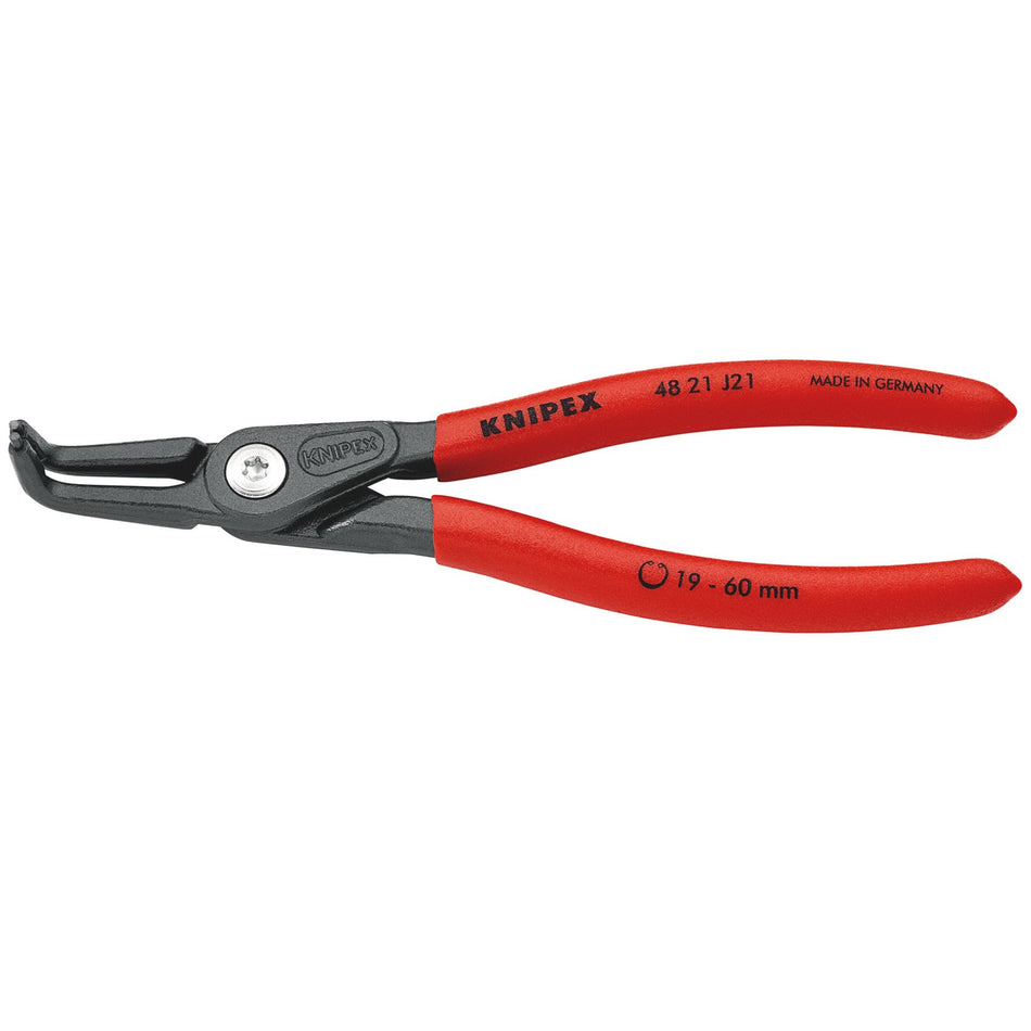Knipex 305mm 90&deg; Internal Straight Tip Circlip Pliers 85 - 140mm Capacity : Model No.48 21 J41